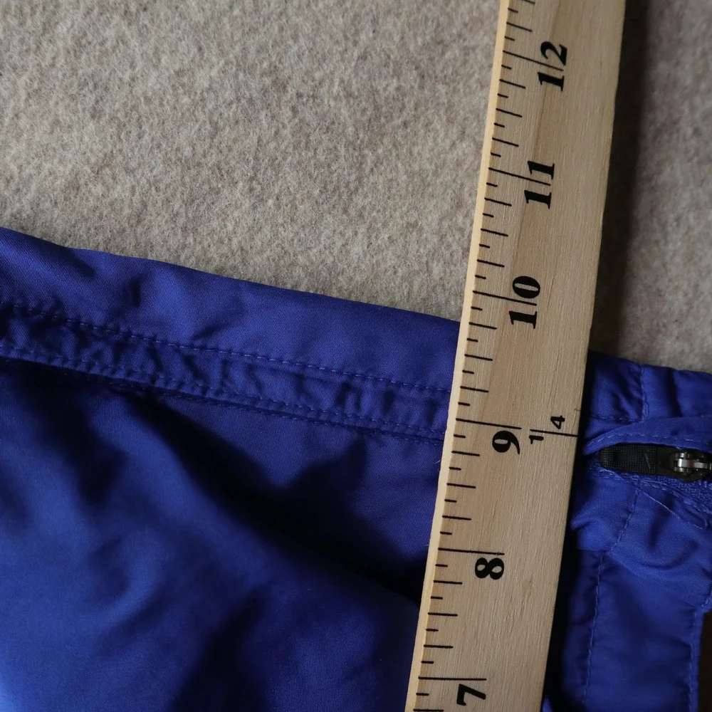 Nike Storm-Fit Track Pants Medium Blue Y2K Mesh Lined Zipper Cuffs